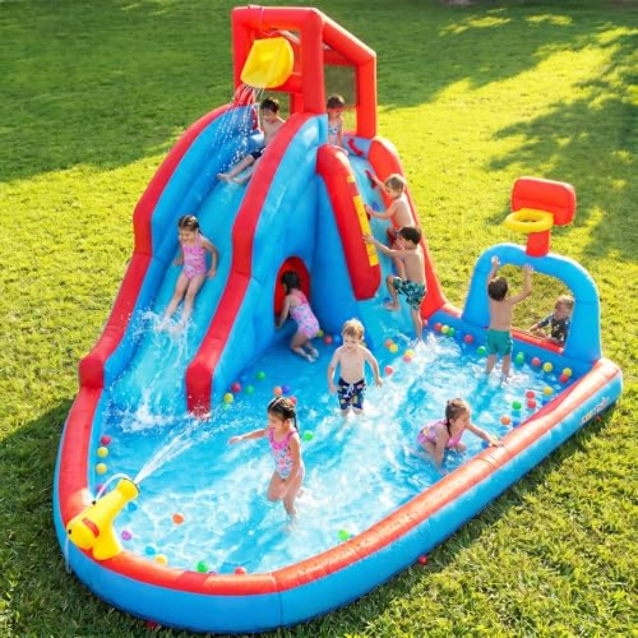 Kids Outdoor Inflatable Water Slide - Parc aquatique gonflable pour enfants avec