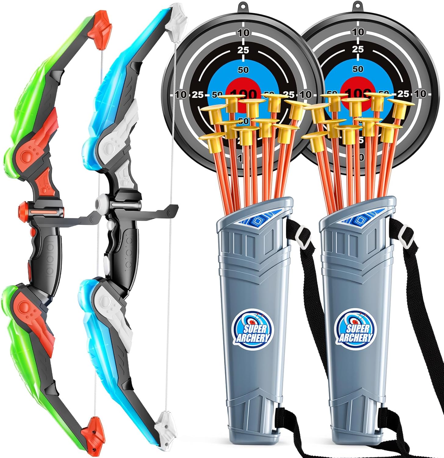 Kids Outdoor Archery Set - Ensemble d'arc et de flèches pour