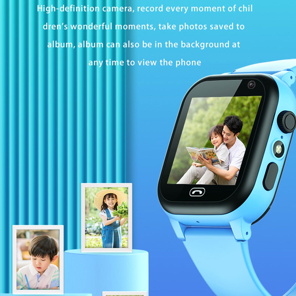 Kids Outdoor Music - Enfants montre intelligente SOS appel Sport