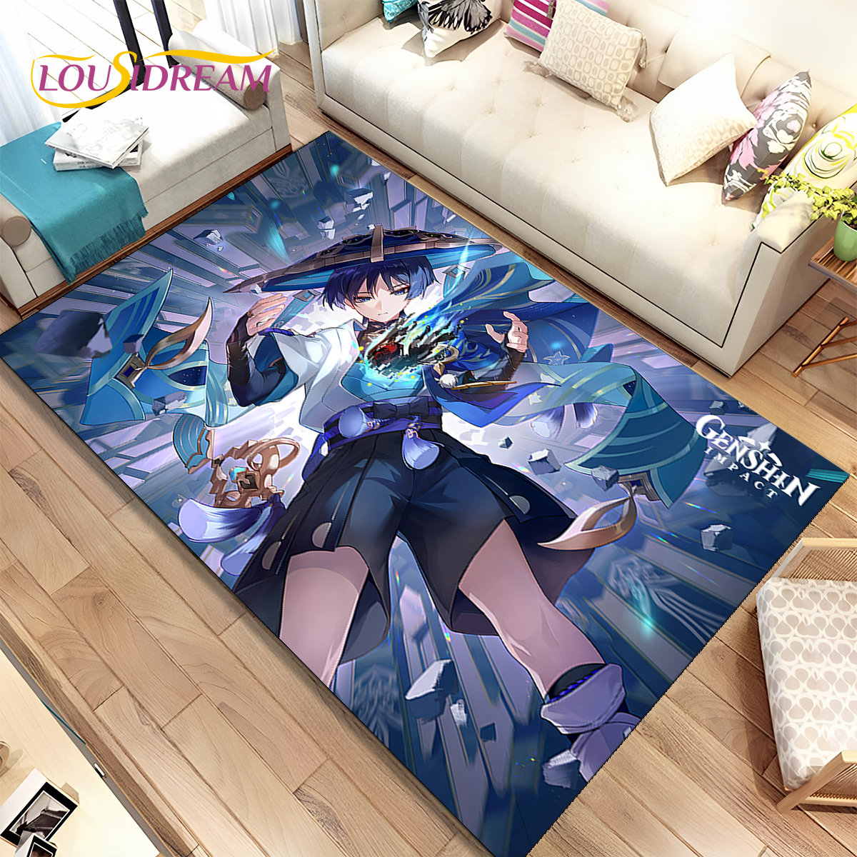 Kids Outdoor Area - Genshin Impact Tapis de zone de