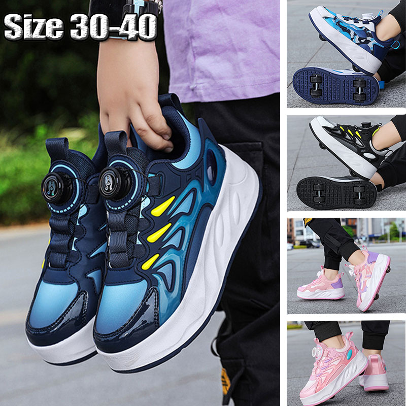 Kids Outdoor Shoes - Enfants enfants patins à roulettes chaussures