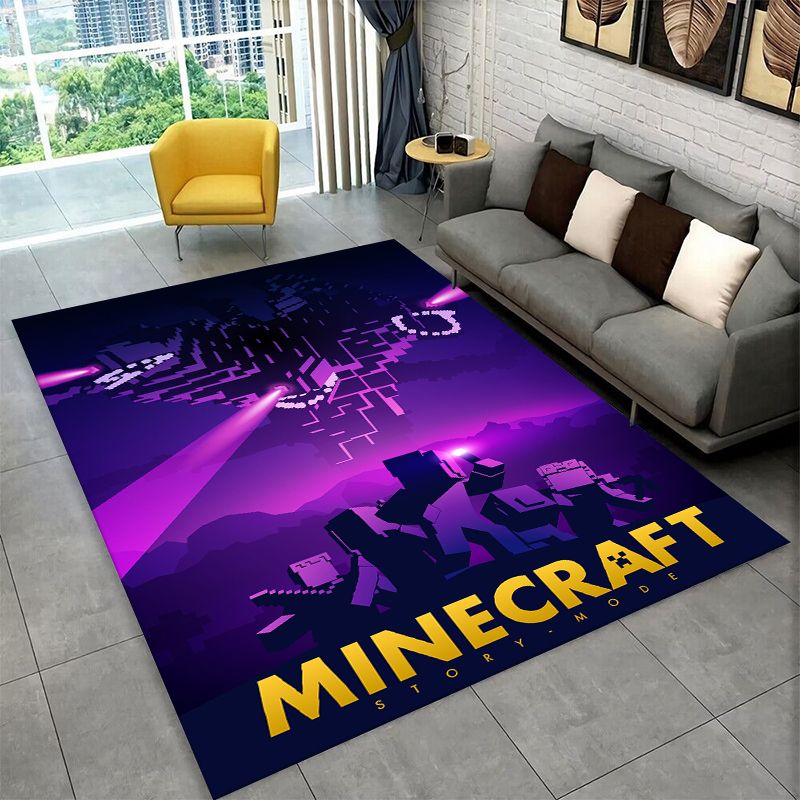 Kids Outdoor Area - Tapis antidérapant pour salon, chambre à