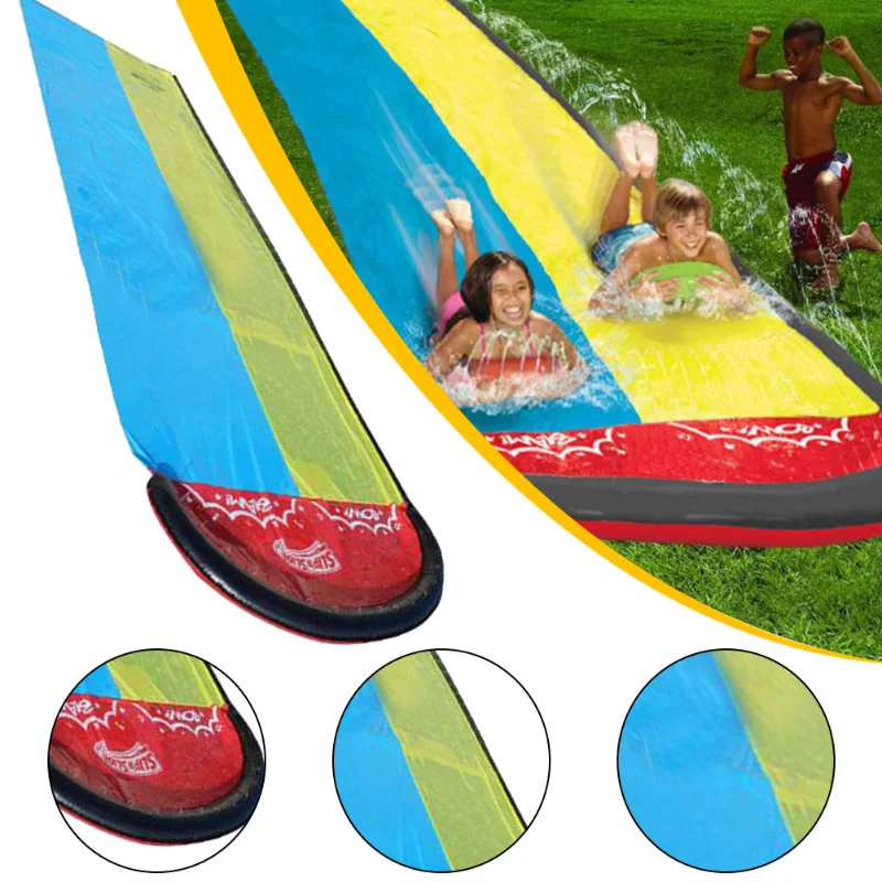 Kids Outdoor Inflatable Water Slide - Centre de jeux d'arrière-cour pour enfants
