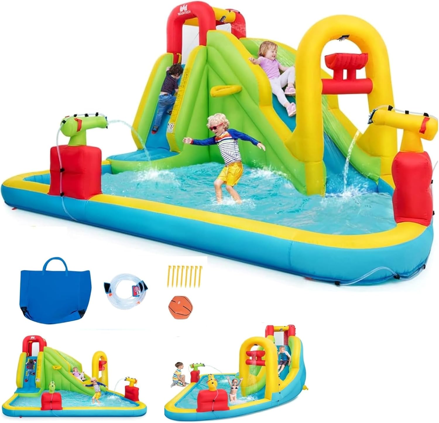 Kids Outdoor Inflatable Water Slide - Parc aquatique gonflable géant pour enfants