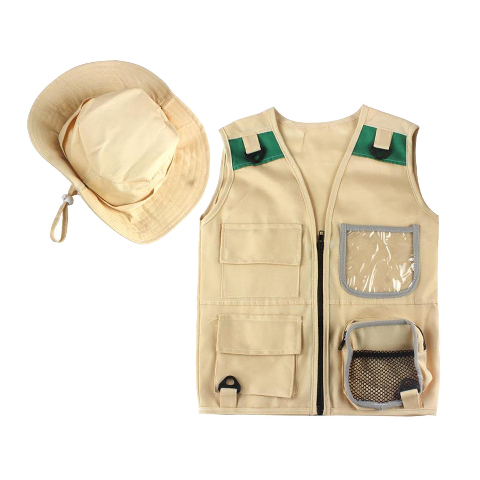 Kids Outdoor Adventure Kit - Kit Safari pour enfants, ensemble gilet