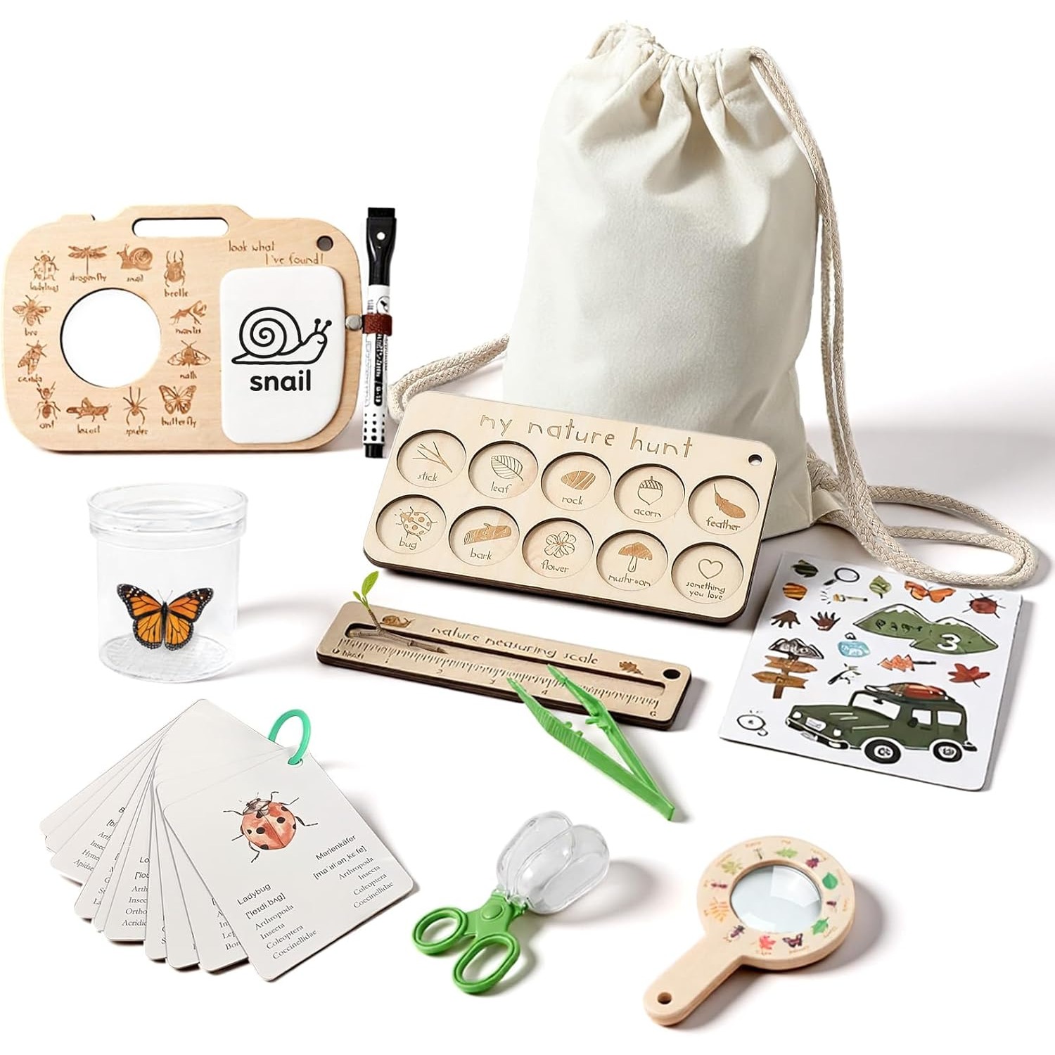 Kids Outdoor Adventure Kit - Kit de capture d'insectes pour enfants