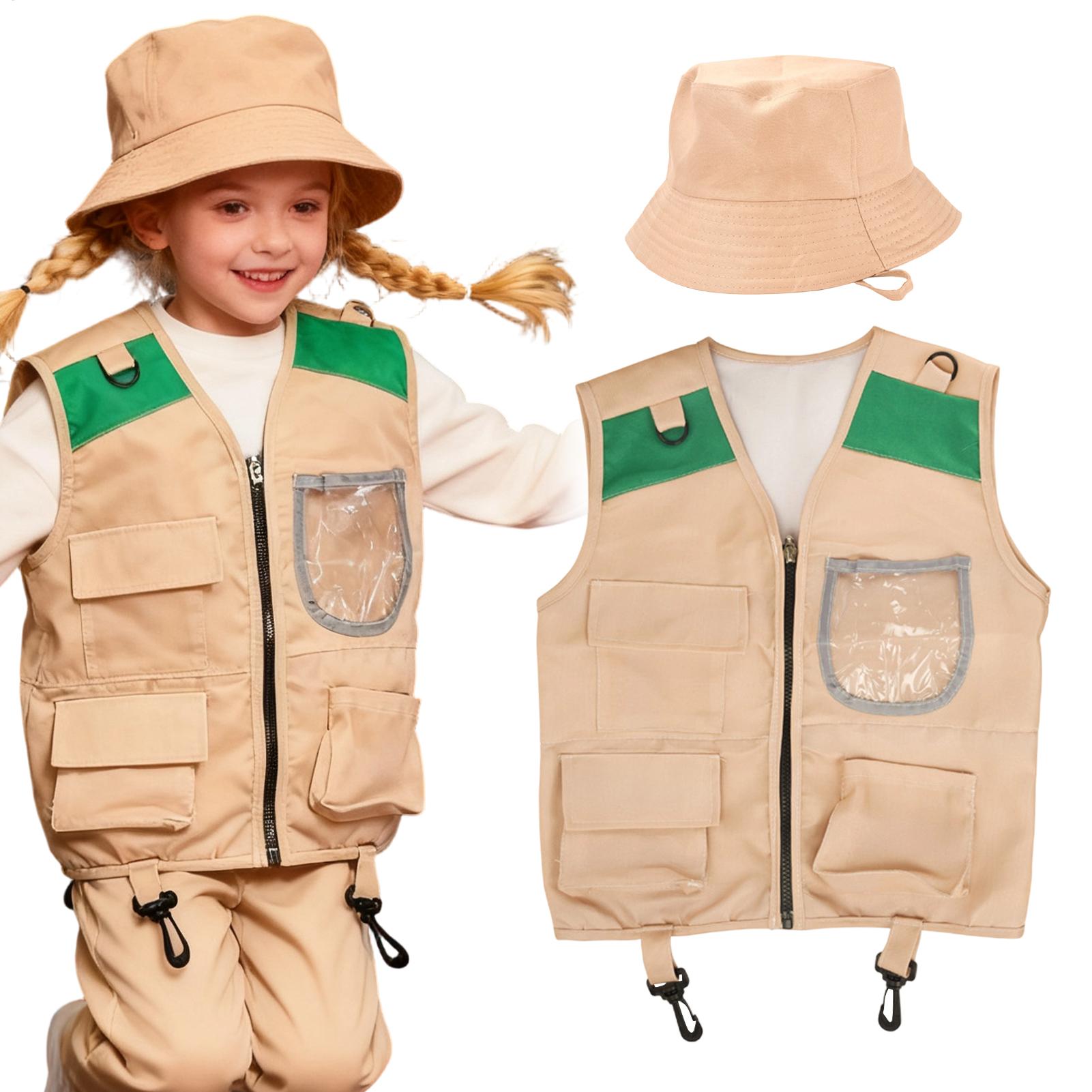 Kids Outdoor Adventure Kit - Costume d'explorateur Safari pour enfants, kit