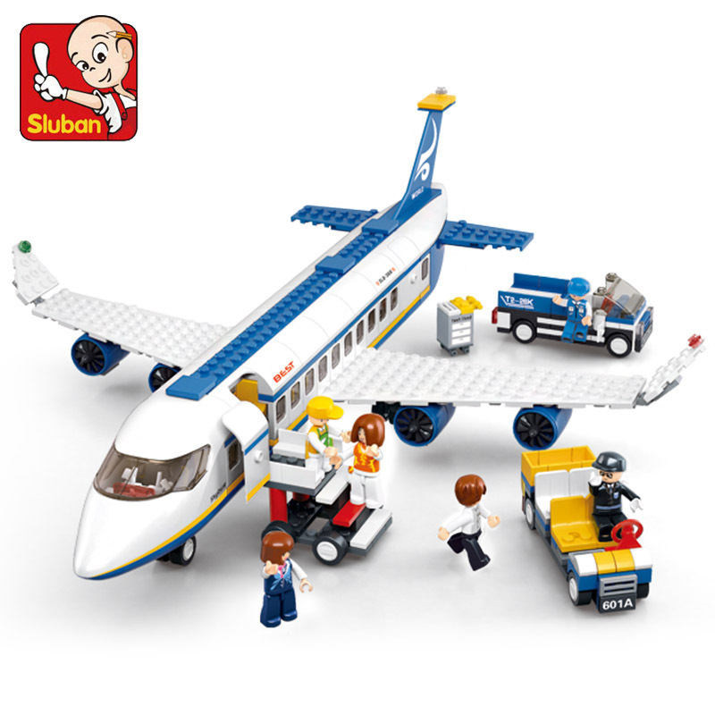 Lego Set Creator - SLUBAN ville Aviation aéroport avion passagers