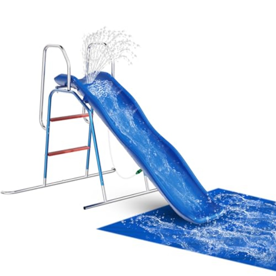 Kids Outdoor Zone - Toboggan aquatique pour enfants : en