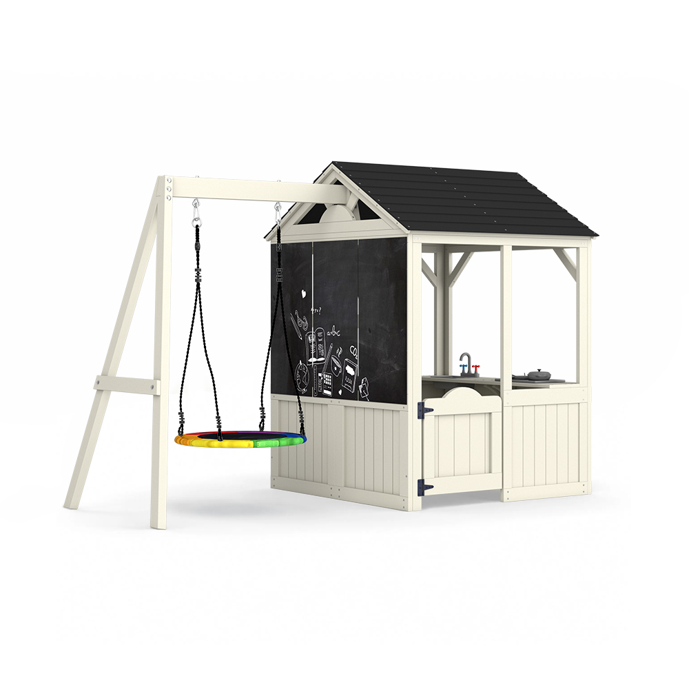 Mobilier de jardin, maisonnett - Kids Outdoor House With Kitchen avis et prix