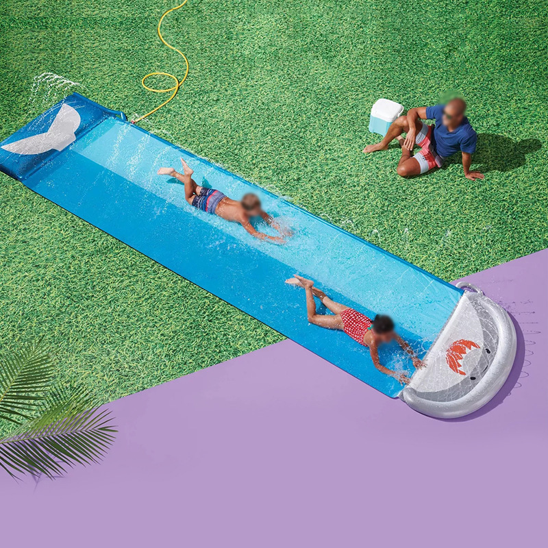 Toboggan aquatique gonflable e - Kids Outdoor Inflatable Water Slide avis et prix