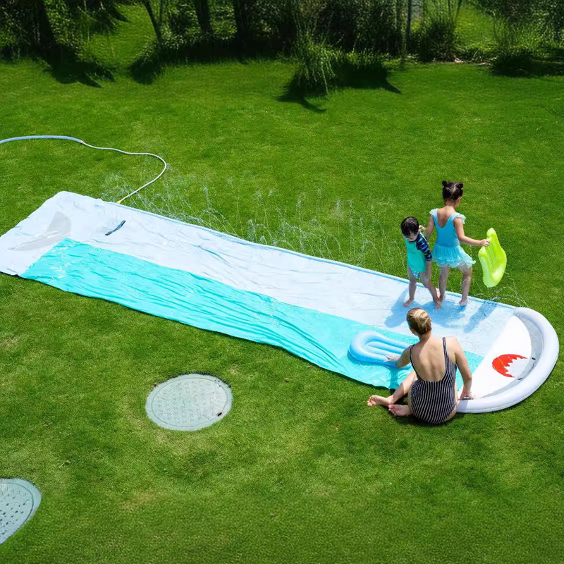 Toboggan aquatique gonflable e - Kids Outdoor Inflatable Water Slide avis et prix