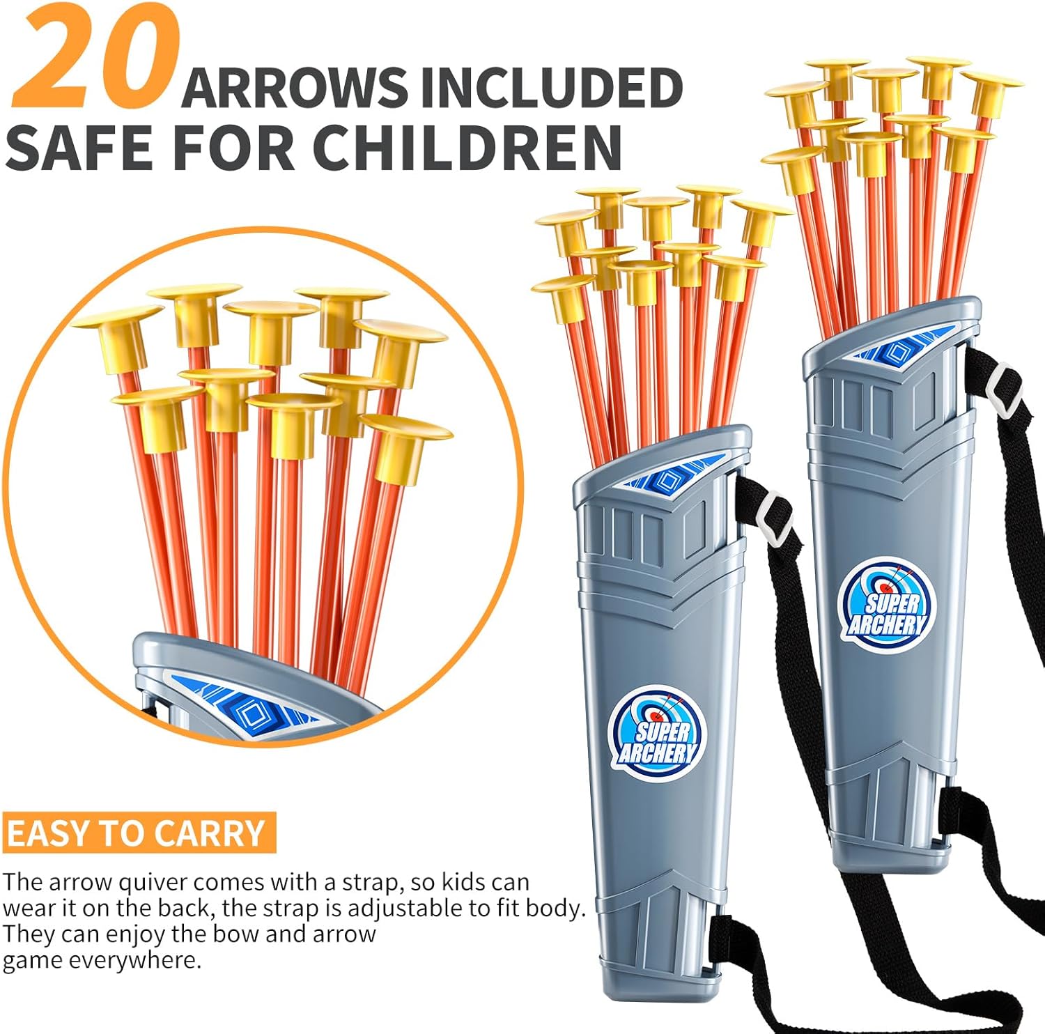 Ensemble d'arc et de flèches p - Kids Outdoor Archery Set avis et prix