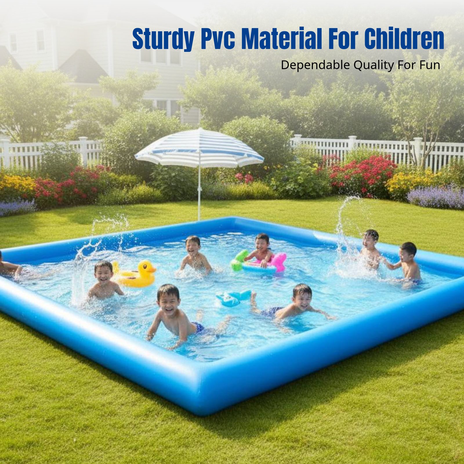 Piscine gonflable robuste, cen - Kids Outdoor Area avis et prix