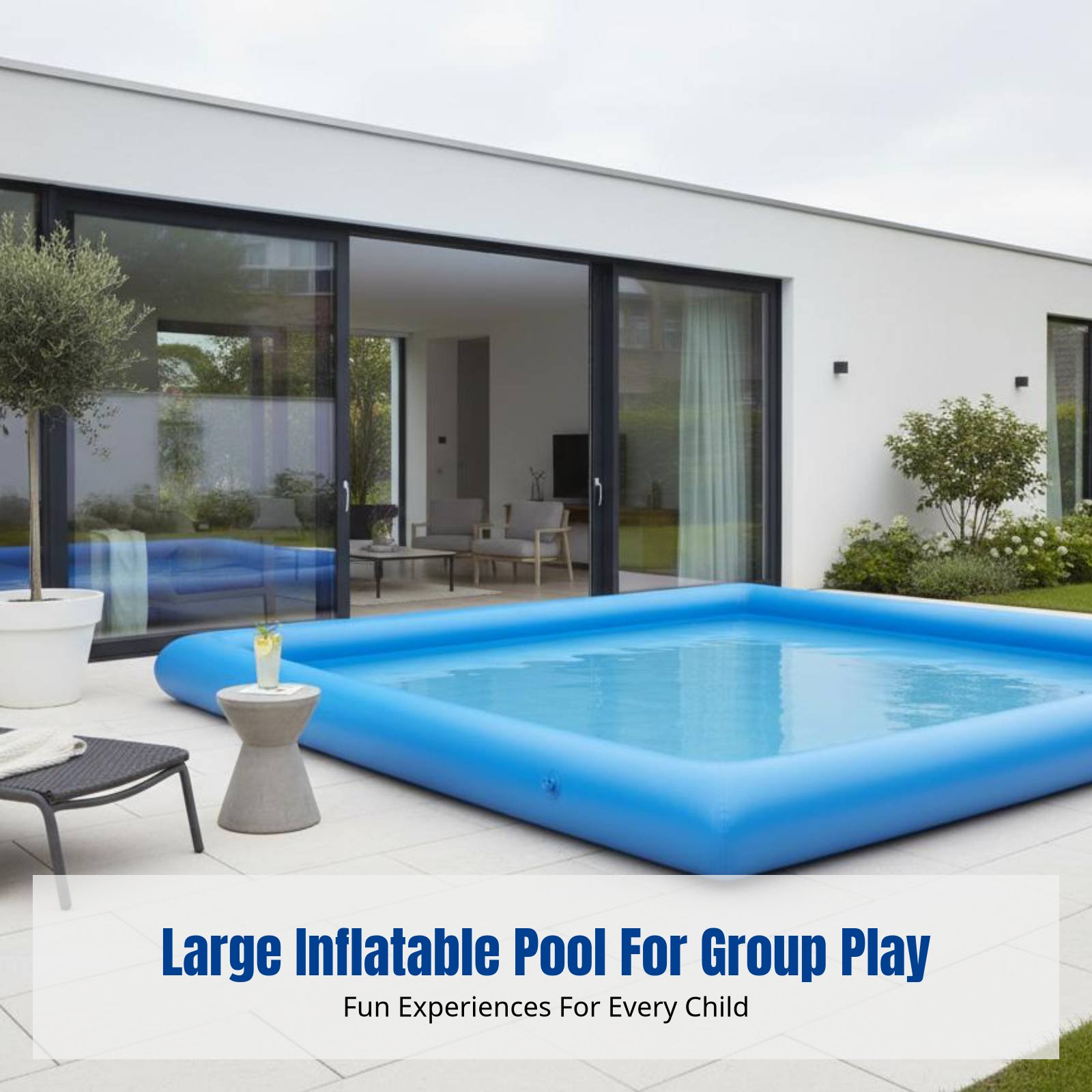 Piscine gonflable robuste, cen - Kids Outdoor Area avis et prix