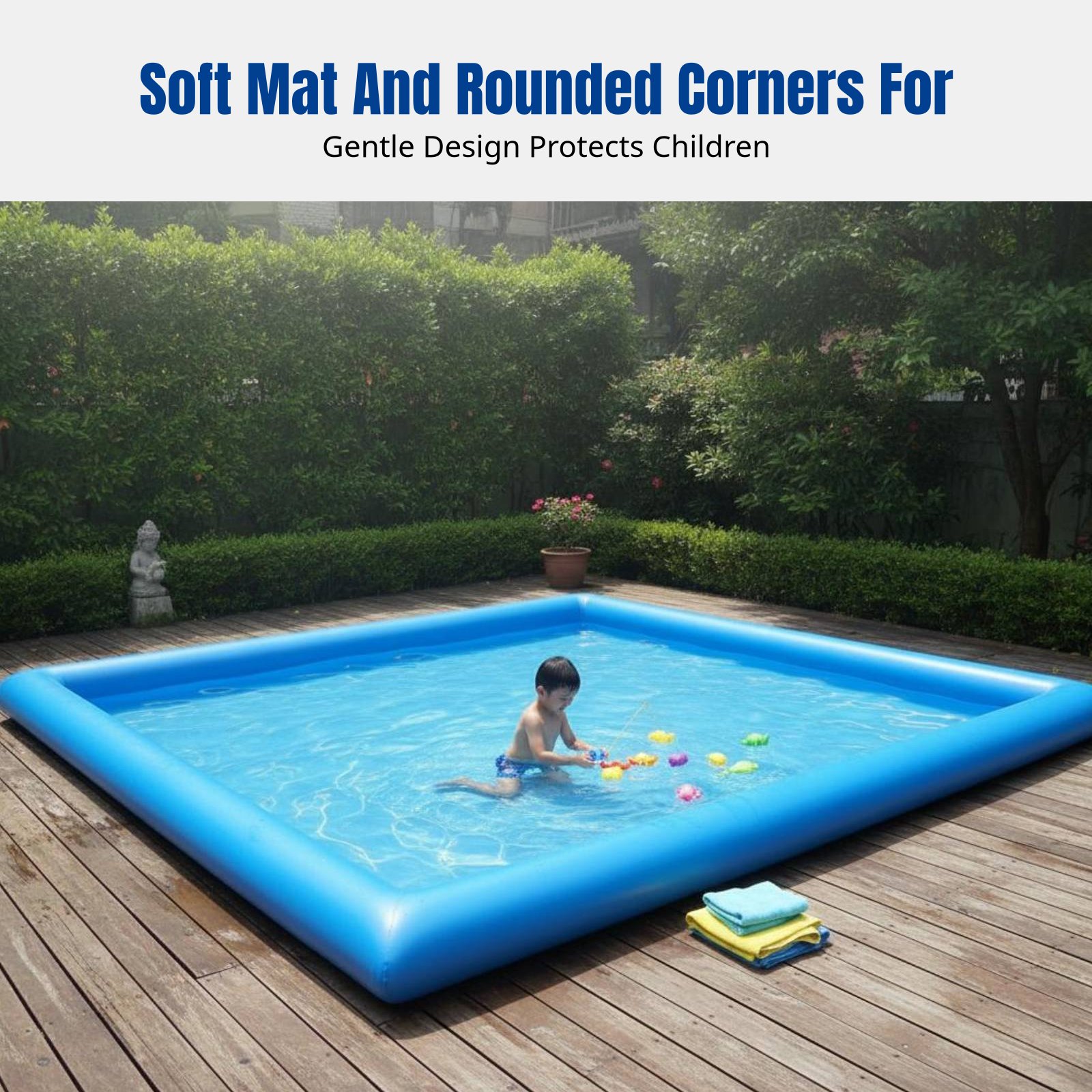 Piscine gonflable robuste, cen - Kids Outdoor Area avis et prix