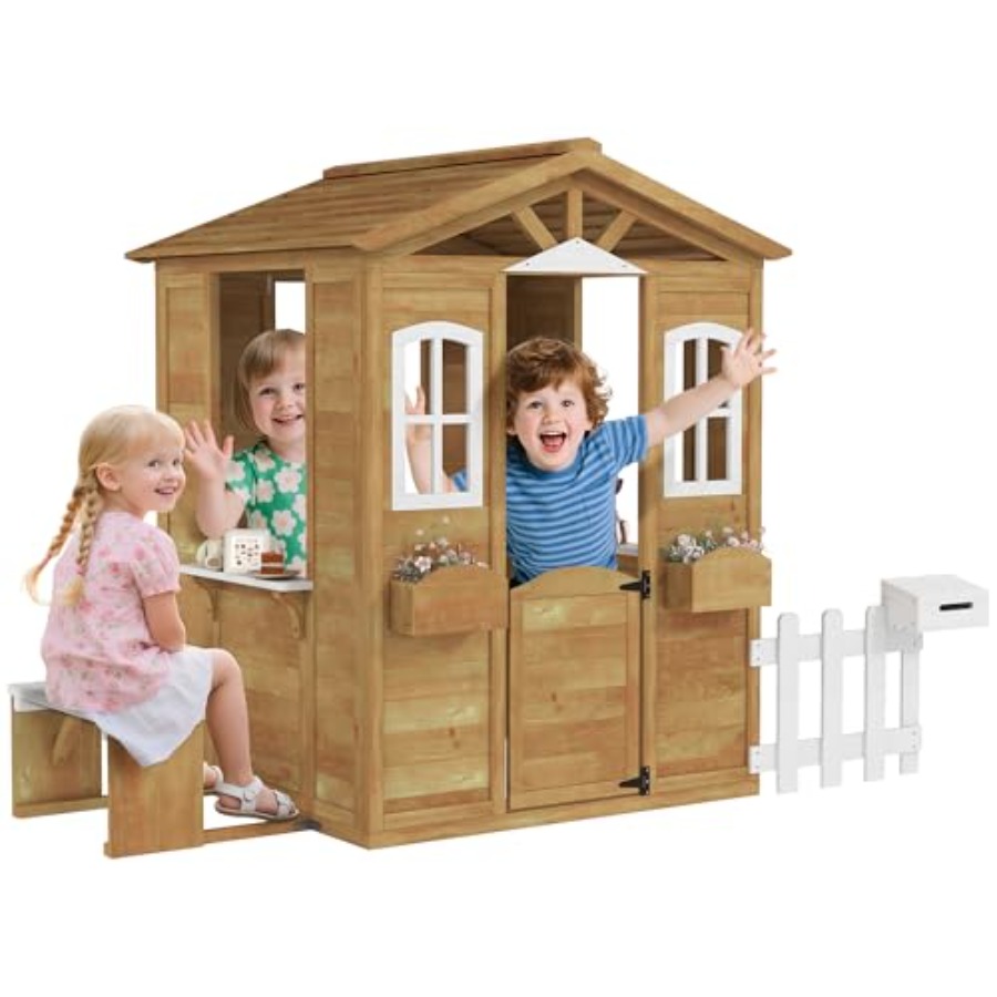Maisonnette de jeu extérieure  - Kids Outdoor Nature Play avis et prix