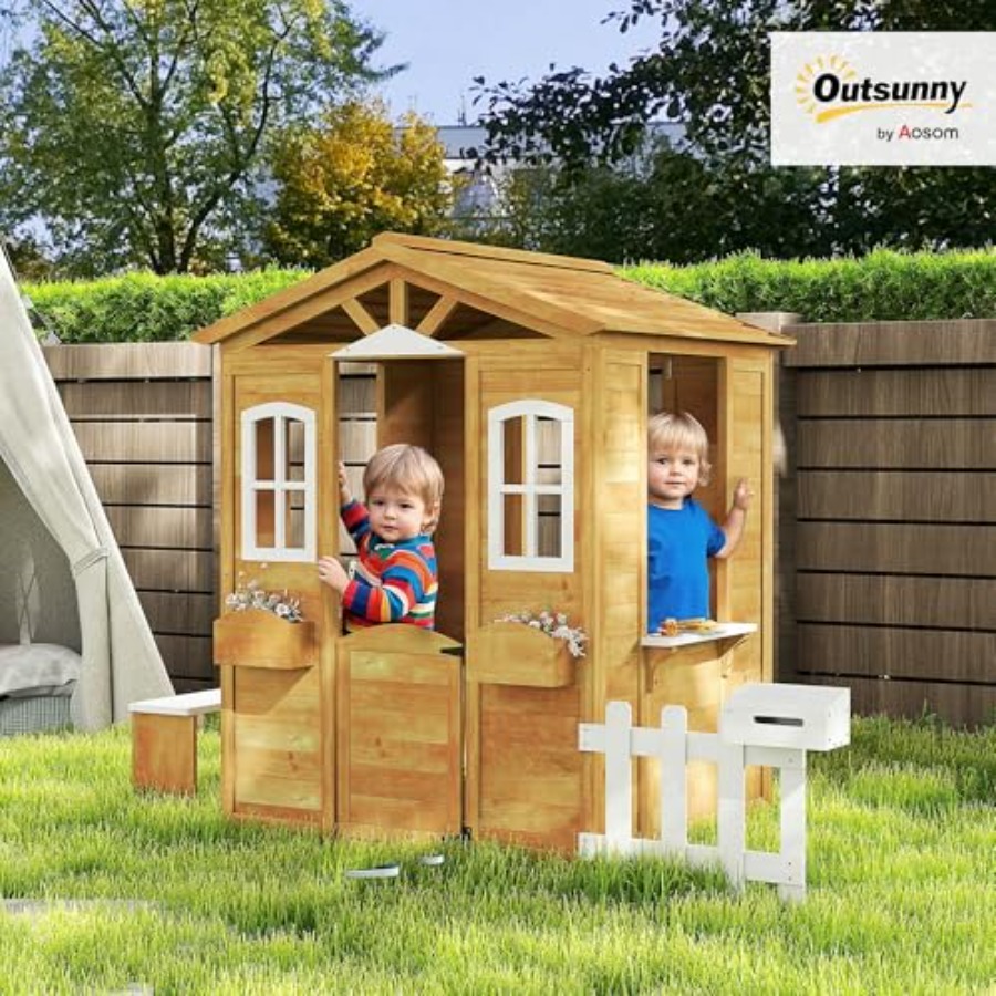 Maisonnette de jeu extérieure  - Kids Outdoor Nature Play avis et prix
