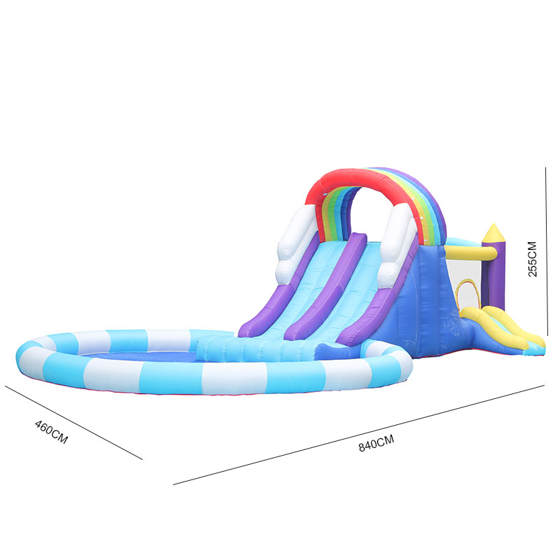 Toboggan aquatique gonflable g - Kids Outdoor Inflatable Water Slide avis et prix