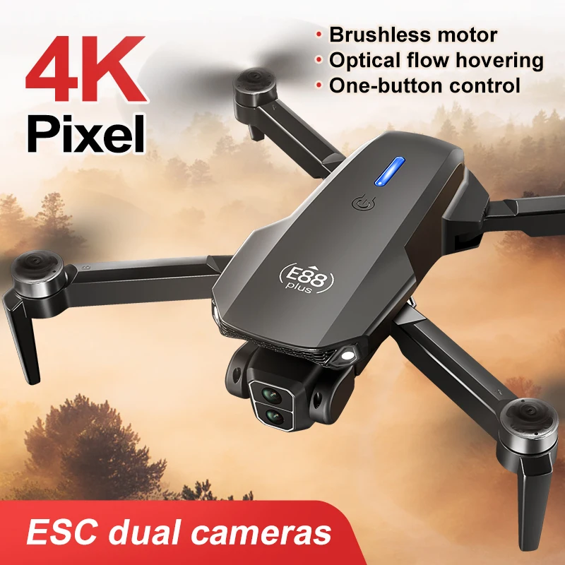 Nouveau drone quadrirotor E88  - Kids Outdoor Toy Storage avis et prix