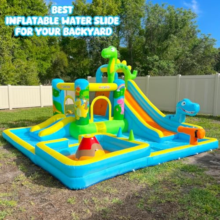 Toboggan aquatique gonflable d - Kids Outdoor Inflatable Water Slide avis et prix