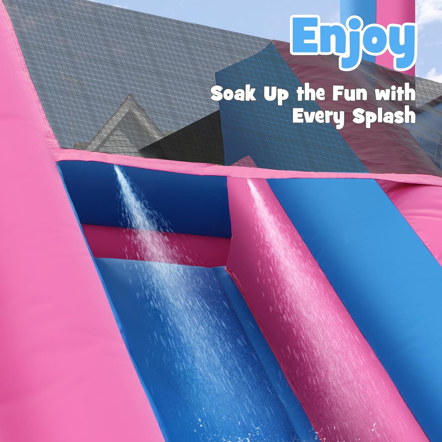 Toboggan aquatique gonflable r - Kids Outdoor Inflatable Water Slide avis et prix