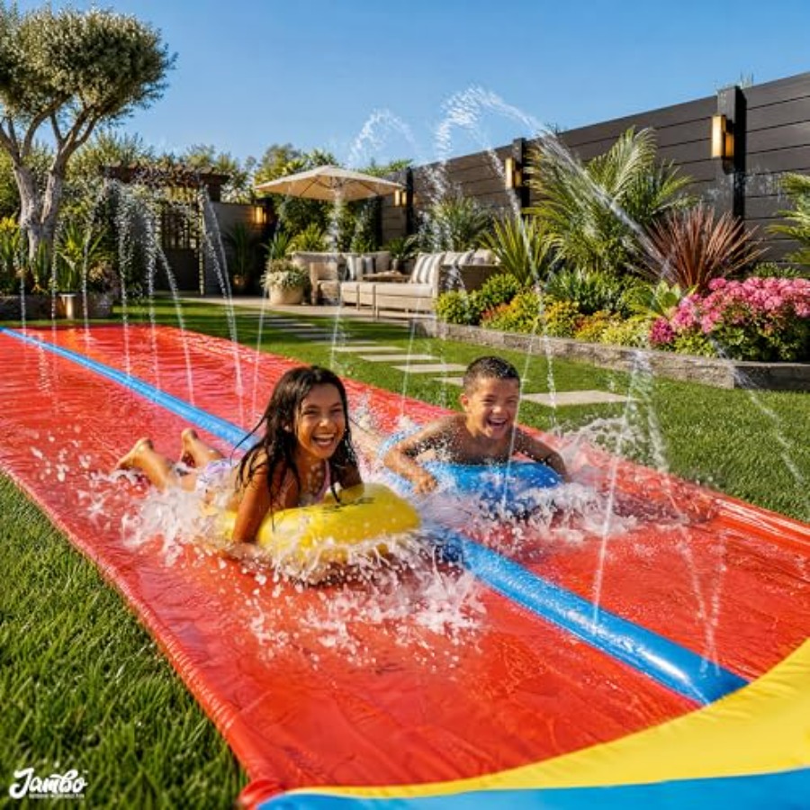 Toboggan aquatique d'extérieur - Kids Outdoor Inflatable Water Slide avis et prix