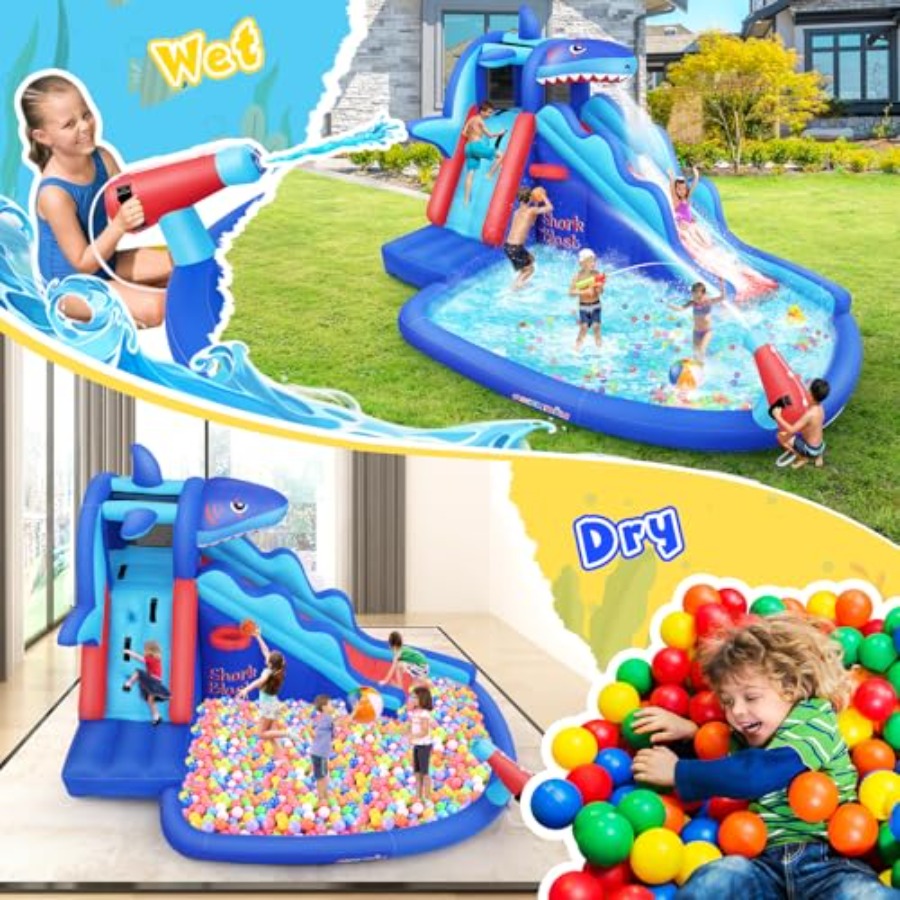 Structure gonflable aquatique  - Kids Outdoor Inflatable Water Slide avis et prix
