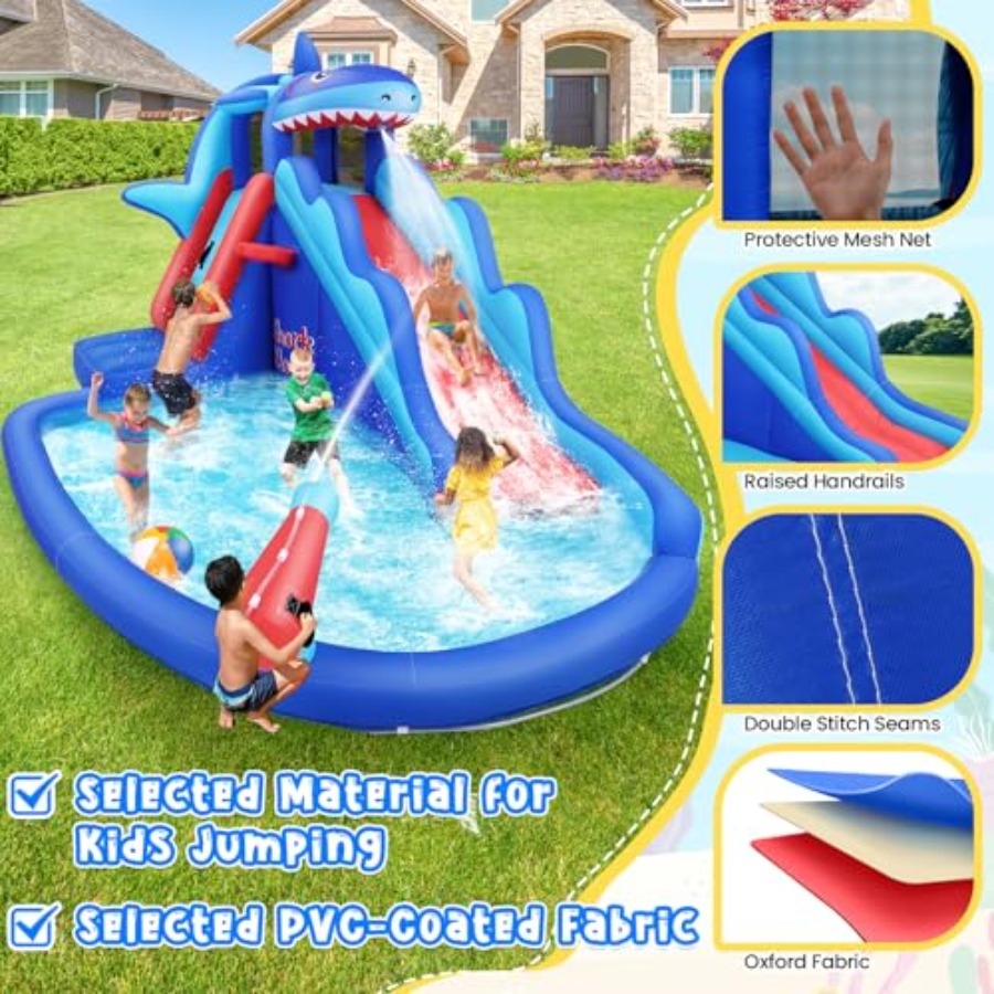 Structure gonflable aquatique  - Kids Outdoor Inflatable Water Slide avis et prix