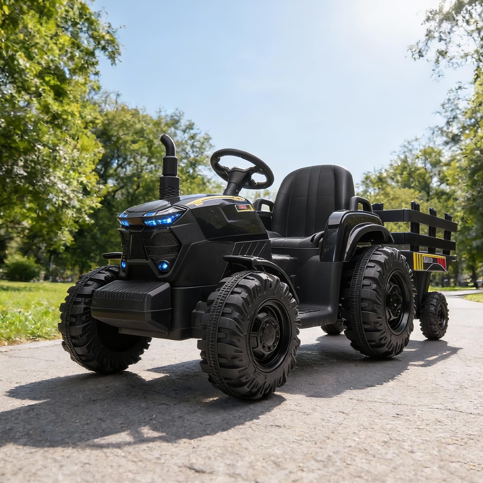 Tracteur électrique pour enfan - Kids Outdoor Music avis et prix