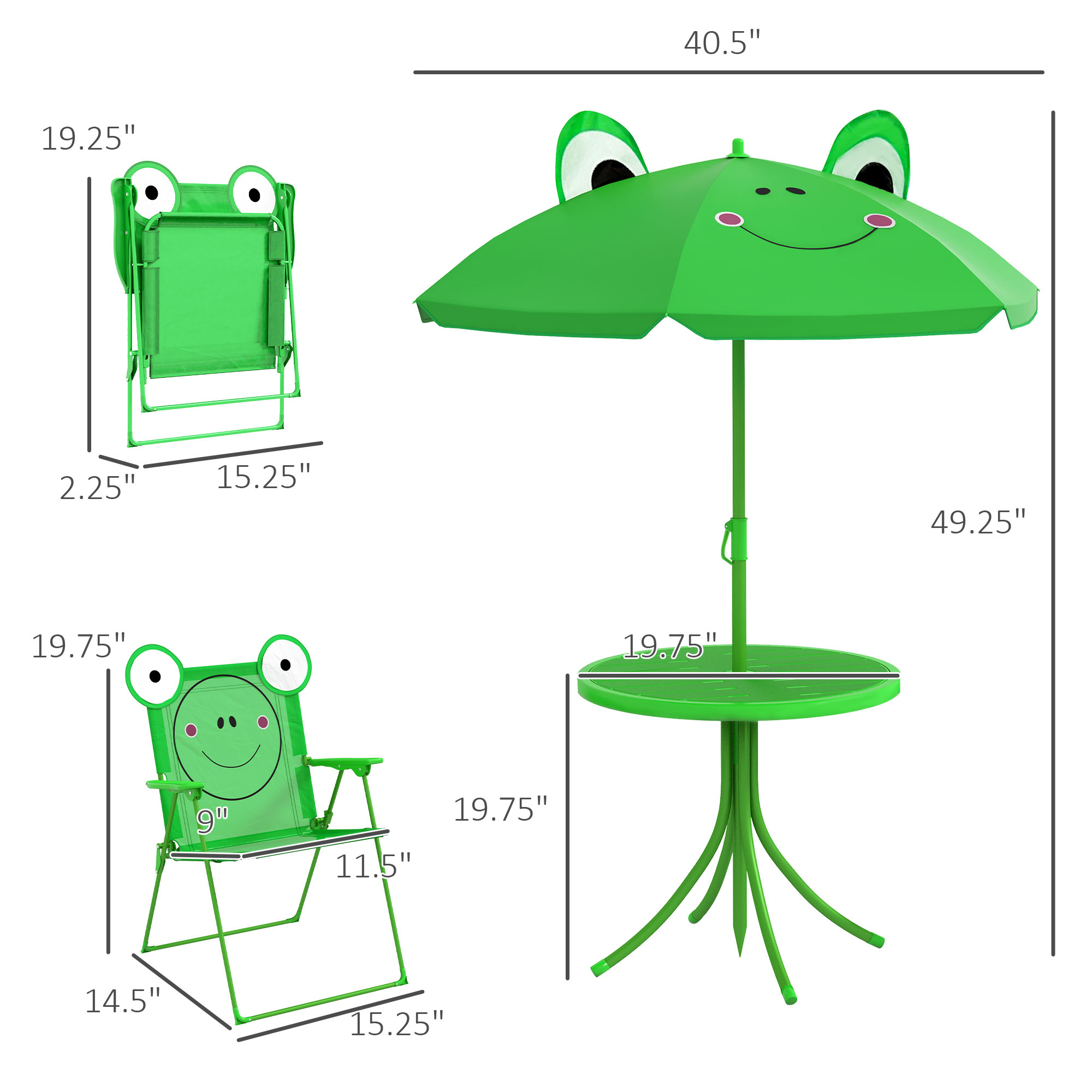 Ensemble table et chaises pour - Kids Outdoor Folding Chair avis et prix