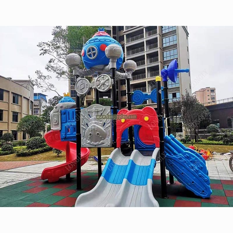 Toboggan en plastique pour enf - Kids Outdoor Area avis et prix