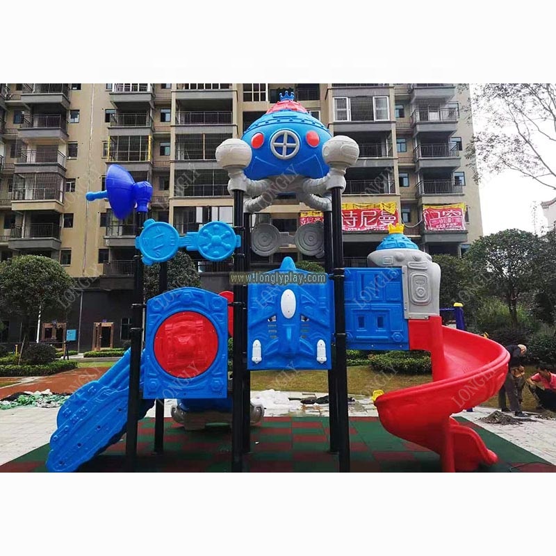 Toboggan en plastique pour enf - Kids Outdoor Area avis et prix