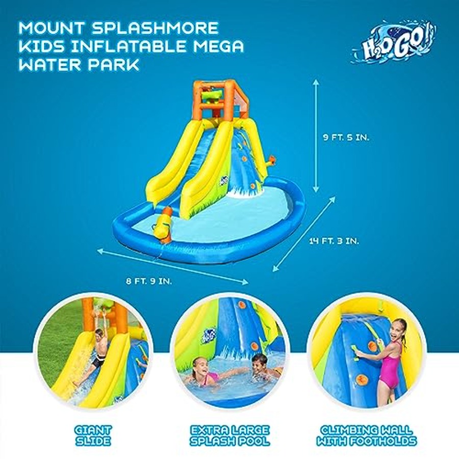 Toboggan aquatique gonflable p - Kids Outdoor Zone avis et prix