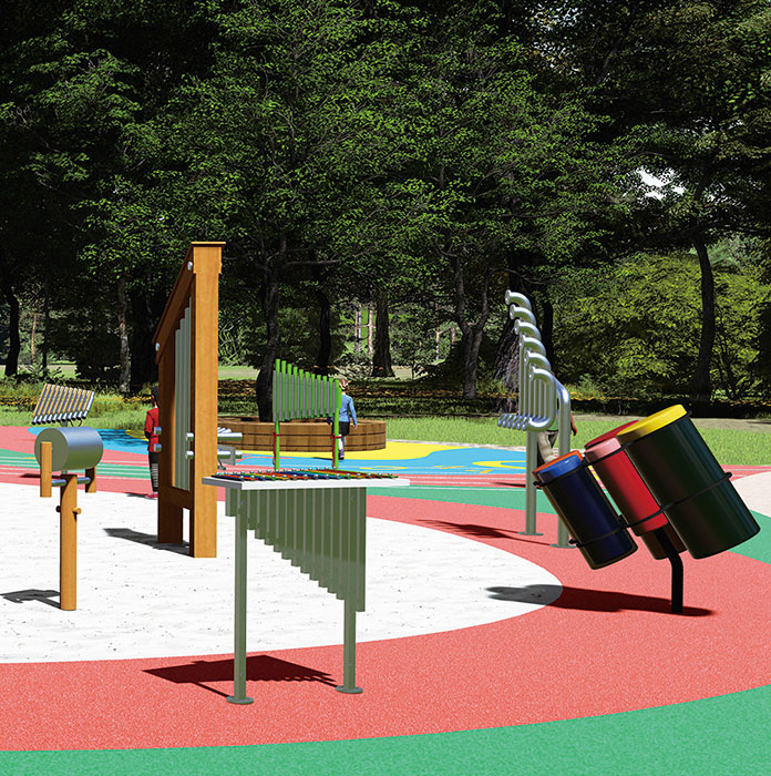 Équipement de terrain de jeu m - Kids Outdoor Music avis et prix