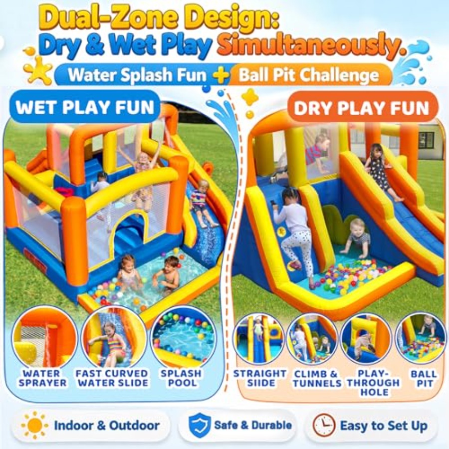 Structure gonflable aquatique  - Kids Outdoor Zone avis et prix