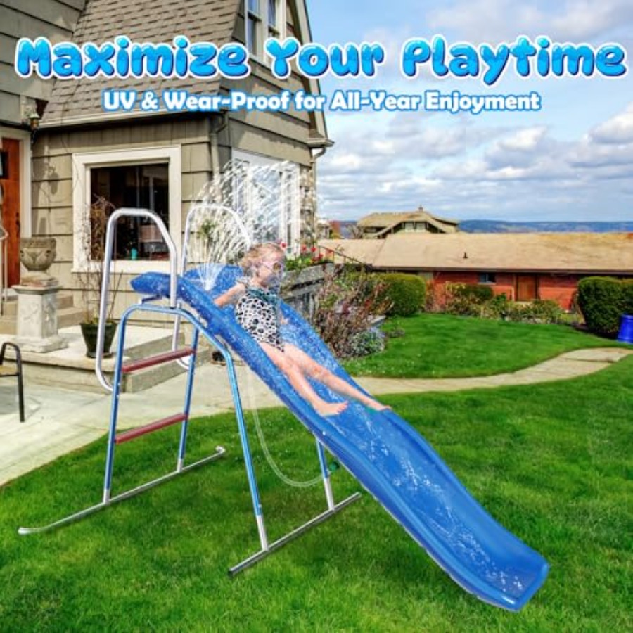 Toboggan aquatique pour enfant - Kids Outdoor Zone avis et prix
