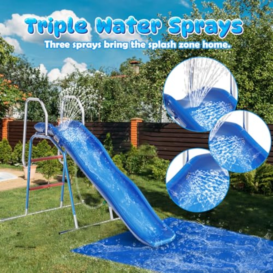 Toboggan aquatique pour enfant - Kids Outdoor Zone avis et prix