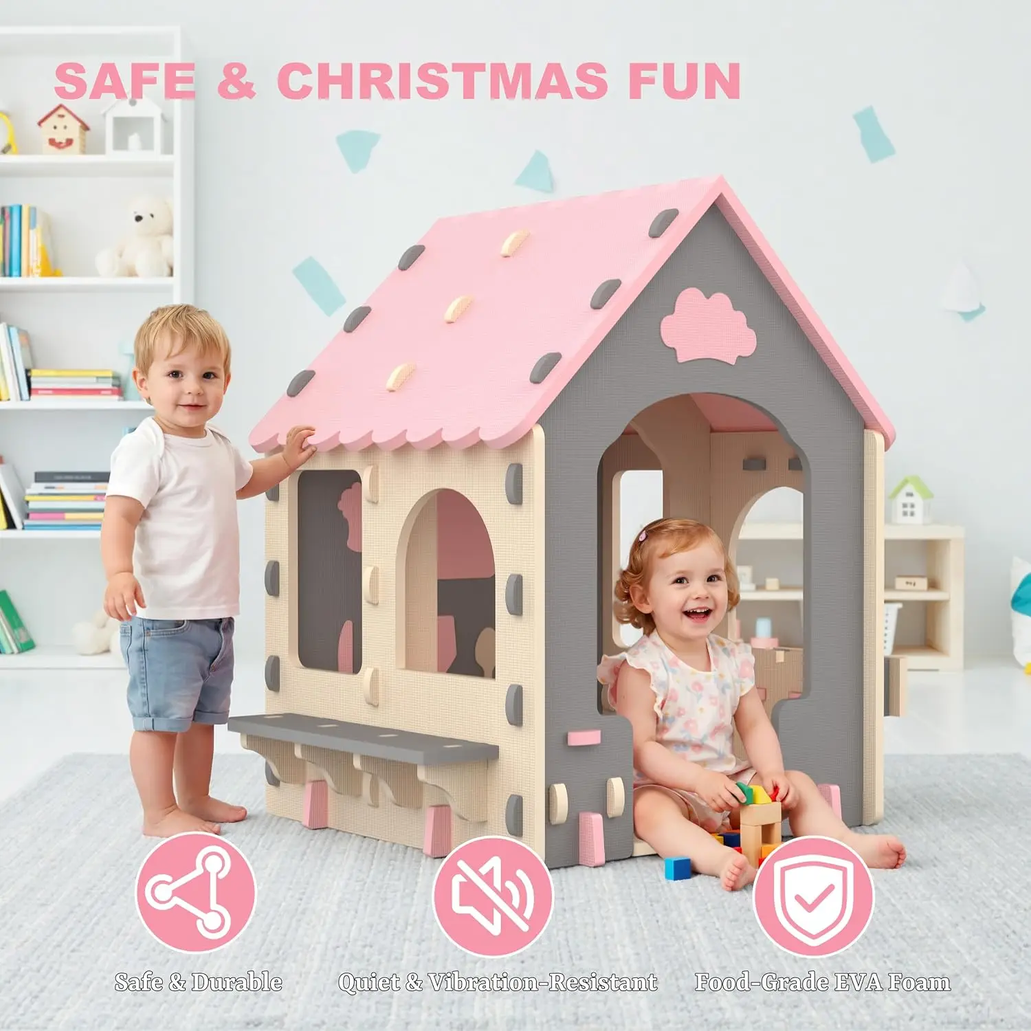 Maison de jeu pour enfants sur - Kids Outdoor House With Kitchen avis et prix