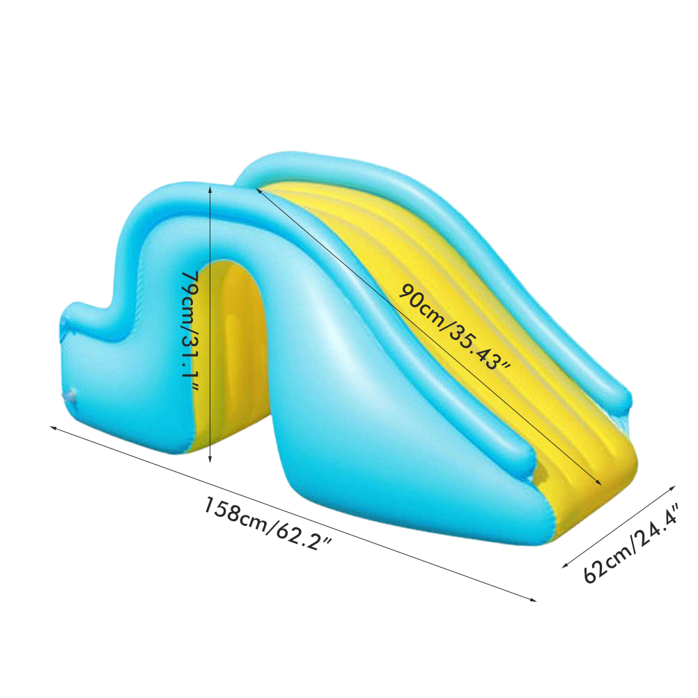 Toboggan gonflable toboggan aq - Kids Outdoor Inflatable Water Slide avis et prix