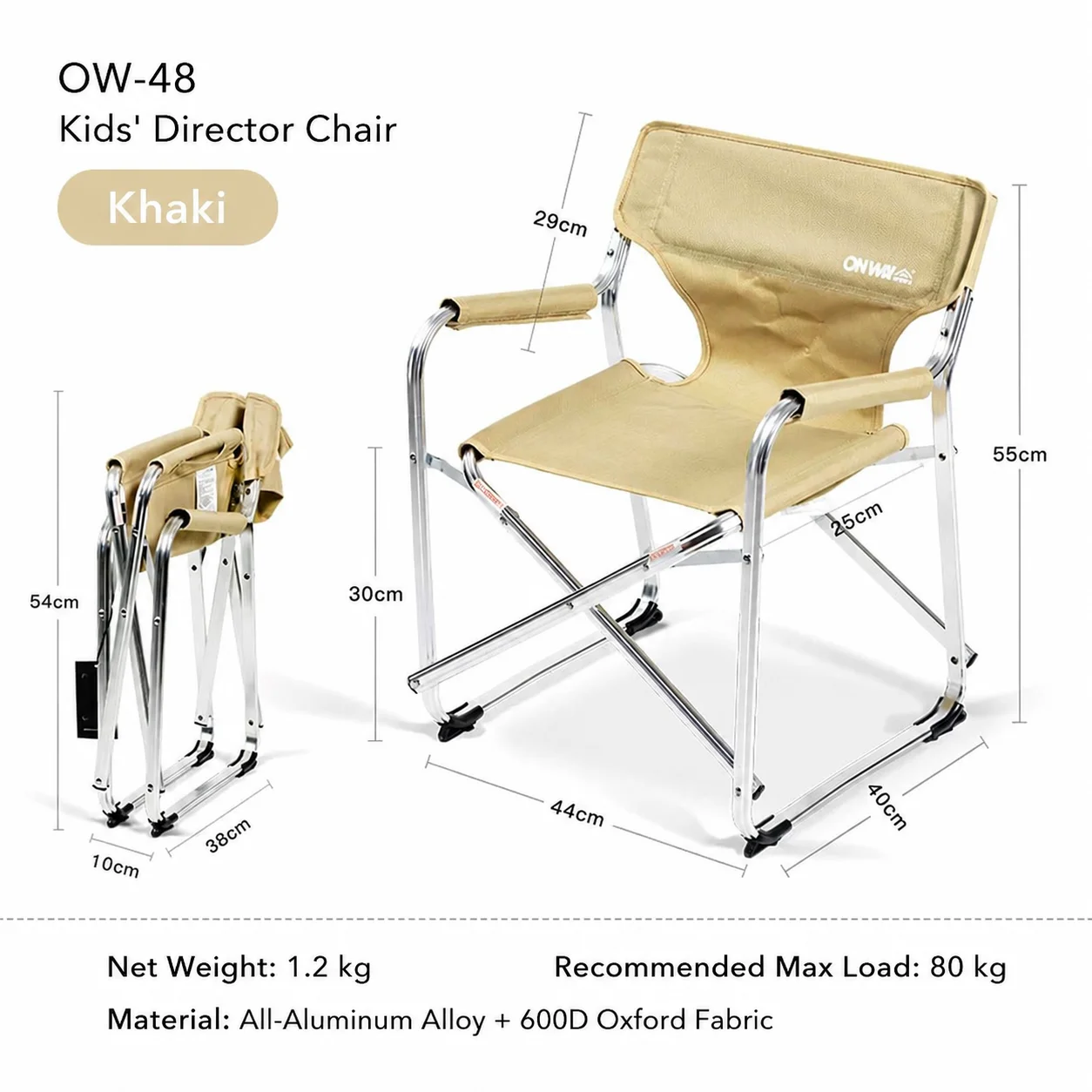 Chaise pliante pour enfants On - Kids Outdoor Folding Chair avis et prix