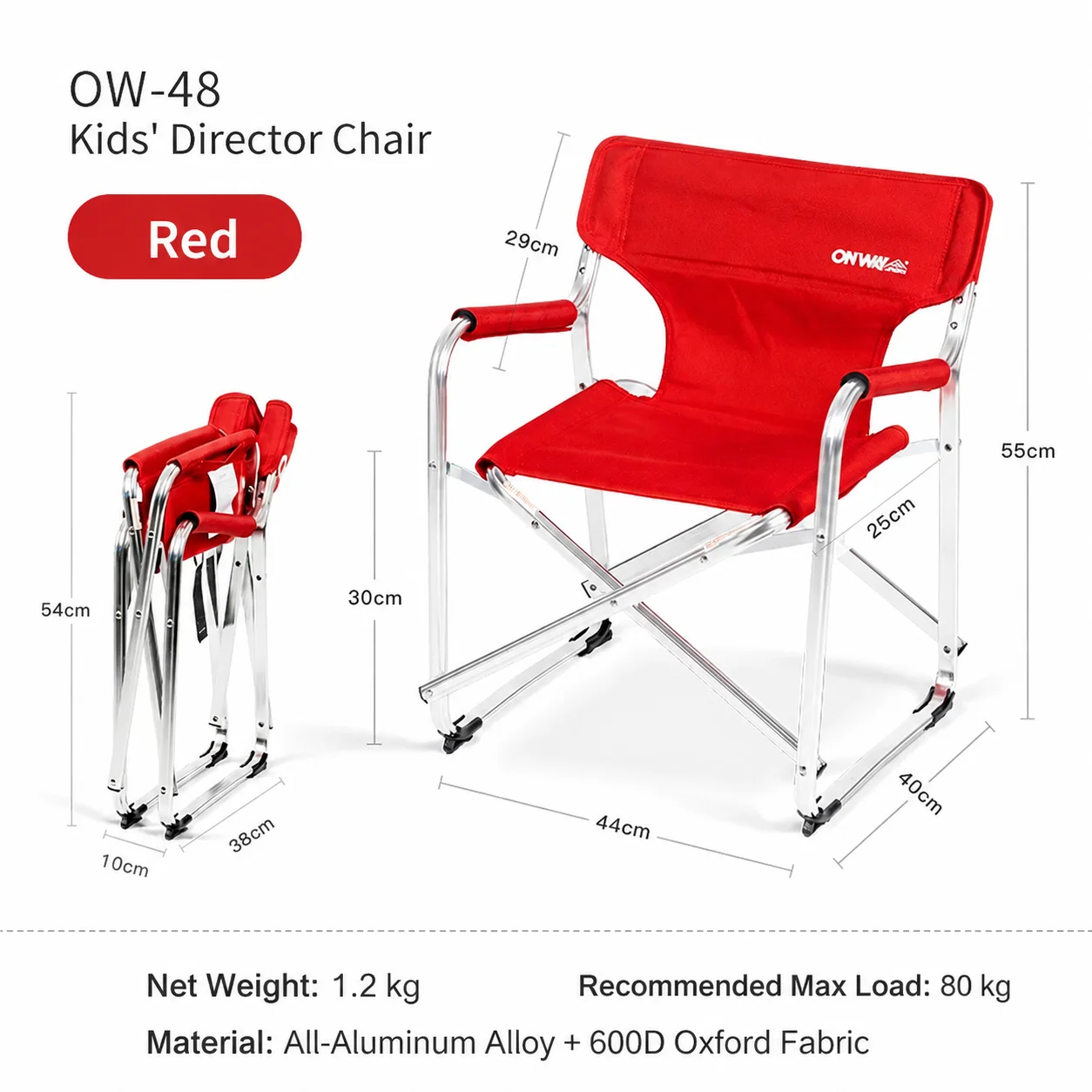 Chaise pliante pour enfants On - Kids Outdoor Folding Chair avis et prix