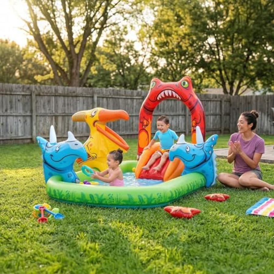 Centre de jeux aquatiques exté - Kids Outdoor Inflatable Water Slide avis et prix
